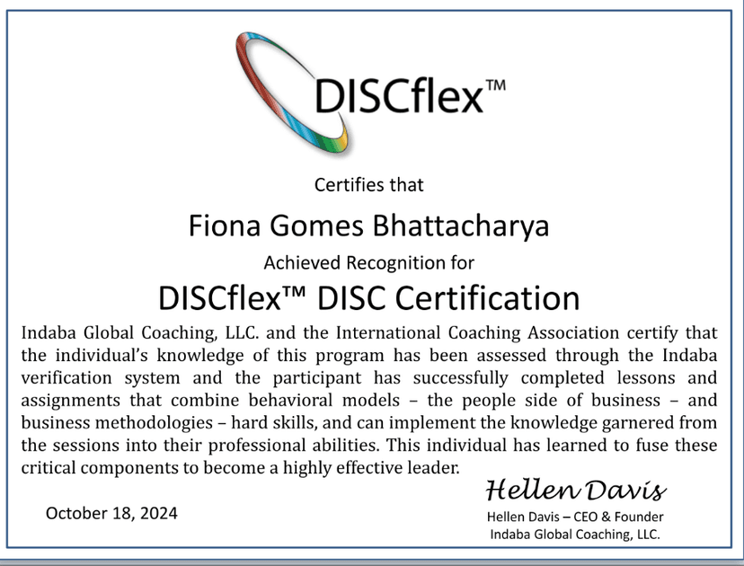 DISCflex Certified